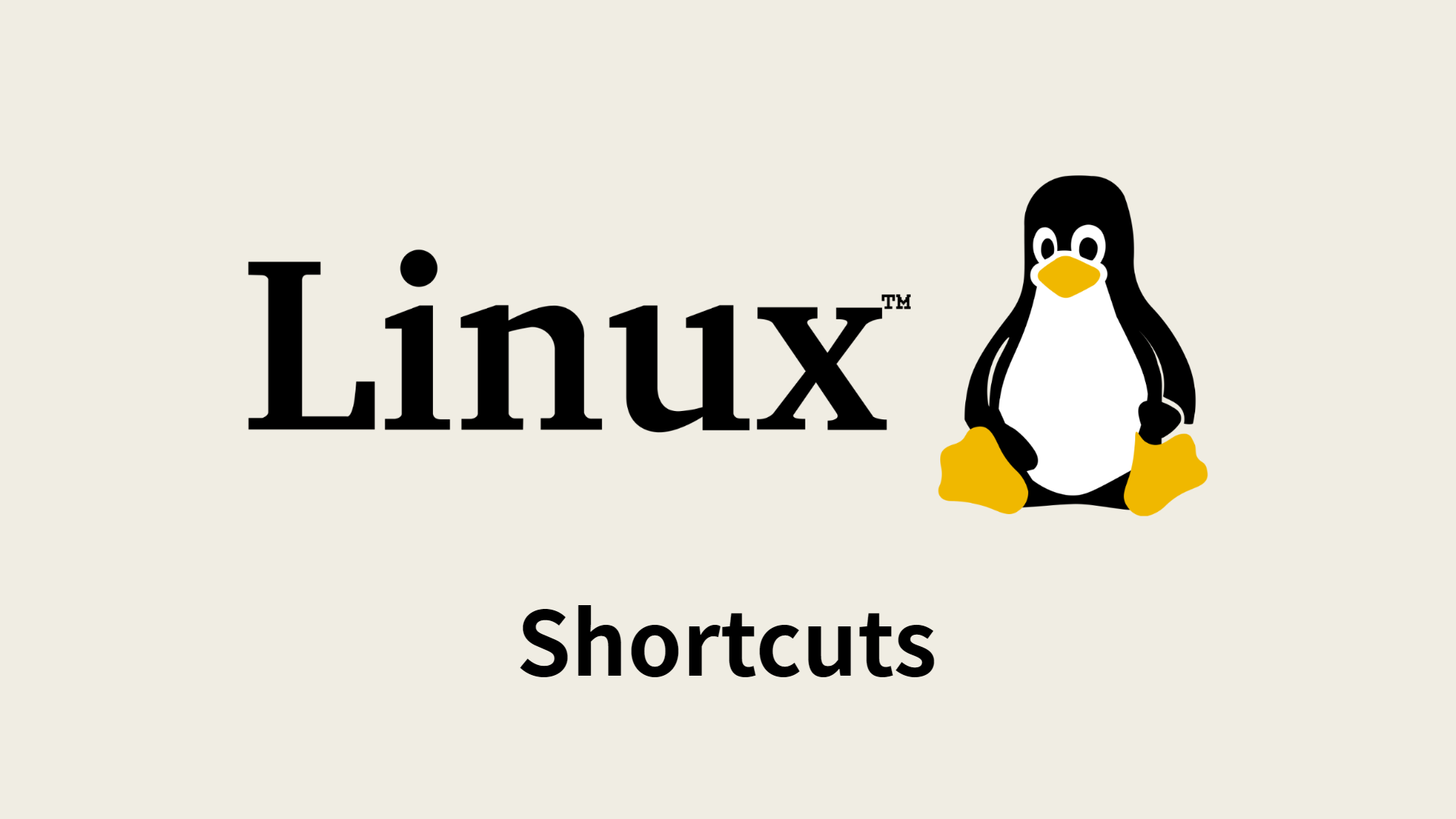 [Linux] 리눅스 단축키