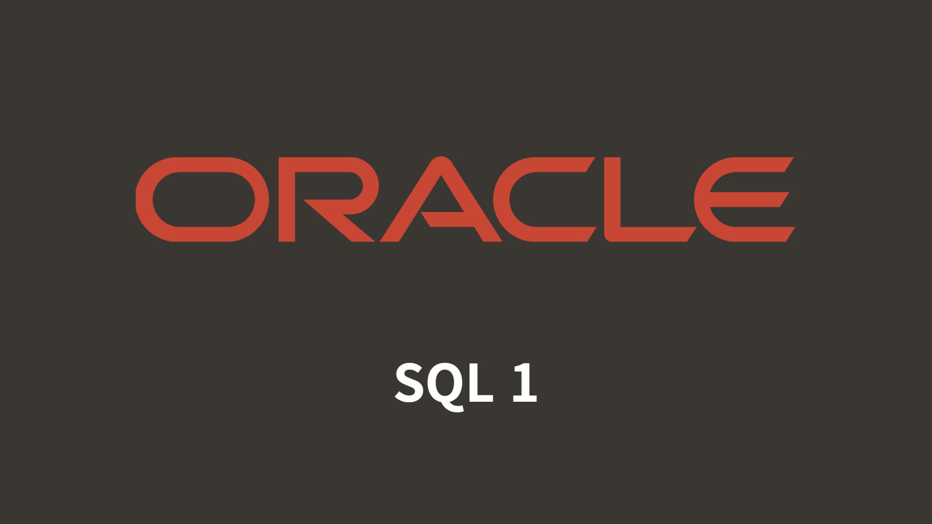 [ORACLE] SQL 함수 활용 1